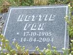 FOX Hettie 1905-2004