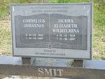 SMIT Cornelius Johannes 1934-2007 & Jacoba Elizabeth Wilhelmina 1935-2007