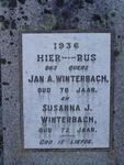 WINTERBACH Jan A. -1936 & Susanna J. -1936