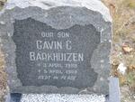 BARKHUIZEN Gavin C. 1988-1988