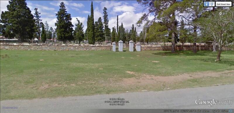 2. Google Earth Image Roman Catholic Cemetery Street View