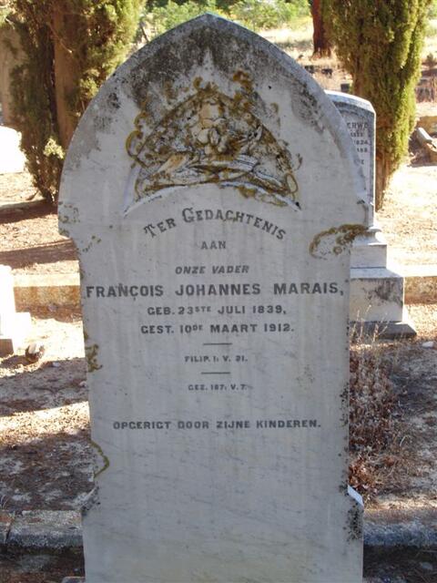 MARAIS Francois Johannes 1839-1912