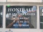 HONIBALL Francois Louis 1917-2011