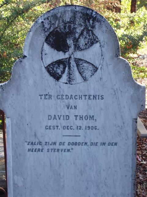 THOM David -1906