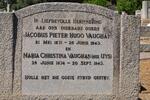 VAUGHAN Jacobus Pieter Hugo 1871-1943 & Maria Christina UYS 1874-1943