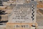 WET Jacob Daniel, de 1886-1960 & Engela Magdalena 1891-1954