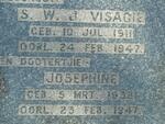 VISAGIE S.W.J. 1911-1947 :: VISAGIE Josephine 1938-1947