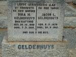 GELDENHUYS Jacob L. 1878-1967 & Dina M. MATTHEE 1892-1955
