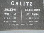 CALITZ Joseph Willem 1892-1952 & Catherina Johanna 1894-1981