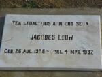 LOUW Jacobus 1936-1937