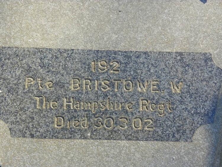 BRISTOWE W. -1902
