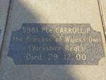 CARROLL P. -1900