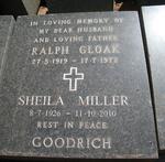 GOODRICH Ralph Gloak 1919-1972 & Sheila Miller 1926-2010