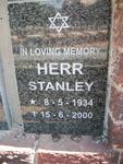 HERR Stanley 1934-2000