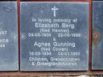 GUNNING Agnes nee COWAN 1898-1991 :: BERG Elizabeth nee HAWKER 1906-1996