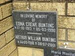 BUNTING Arthur William 1910-2001 & Edna Grear 1913-1990