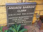 CLARK Andrew Barrow 1942-2006
