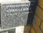 ROUX Chris, le 1903-1997