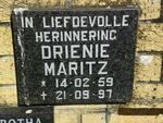 MARITZ Drienie 1959-1997