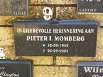 MOMBERG Pieter J. 1948-2003