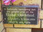 ODENDAAL Elana 1977-2009