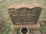 BERG Marthinus Wessel, van den 1943-1944