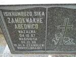 NZIMANDE Zamokwakhe Abednigo 1967-1996