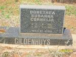 GILDENHUYS Dorethea Susanna Cornelia 1927-1928
