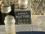 MATTHEE Anna 1931-2009