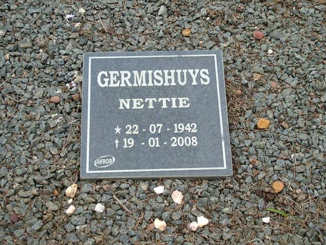 GERMISHUYS Nettie 1942-2008