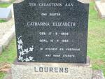 LOURENS Catharina Elizabeth 1906-1967