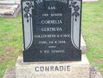 CONRADIE Cornelia Gertruda nee LOURENS 1901-1968