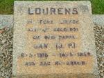 LOURENS J.P. 1916-1969
