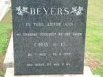 BEYERS C.F. 1922-1970