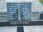 NEETHLING Colley 1918-1989 & Joey 1922-2012