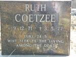 COETZEE Ruth 1971-1977
