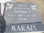 MARAIS Susanna C. 1896-1962
