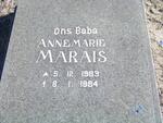 MARAIS Annemarie 1983-1984