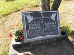 JOHNSON Casper Jeremia 1936-2000 & Barbara Jacoba 1942-