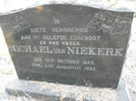 NIEKERK Michael, van 1889-1952