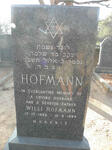 HOFMANN Willi 1899-1964