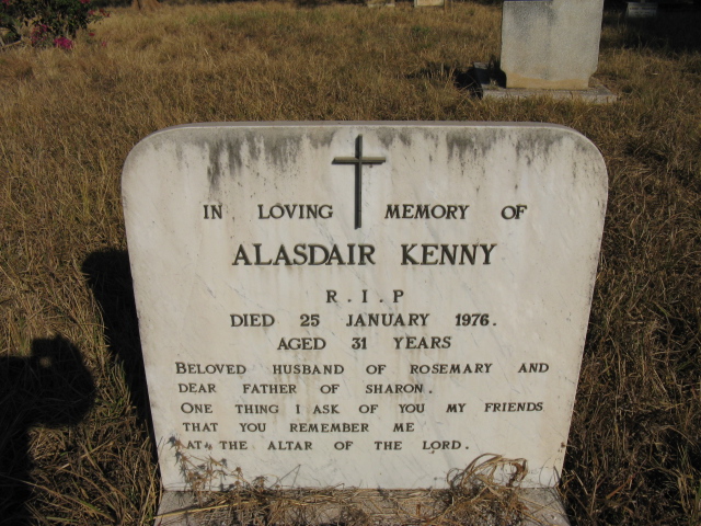 KENNY Alasdair -1976