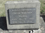 VALDAL Oscar Marthin 1889-1952