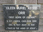 ORR Eileen Muriel Astrid 1937-1938