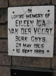 VOORT Eileen Ida, van der nee GHYS 1905-1989
