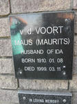 VOORT Maurits, v.d. 1910-1999