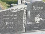 JANSEN Pieter -1972 & Regina -1992
