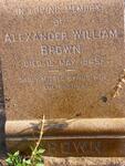BROWN Alexander William -1948