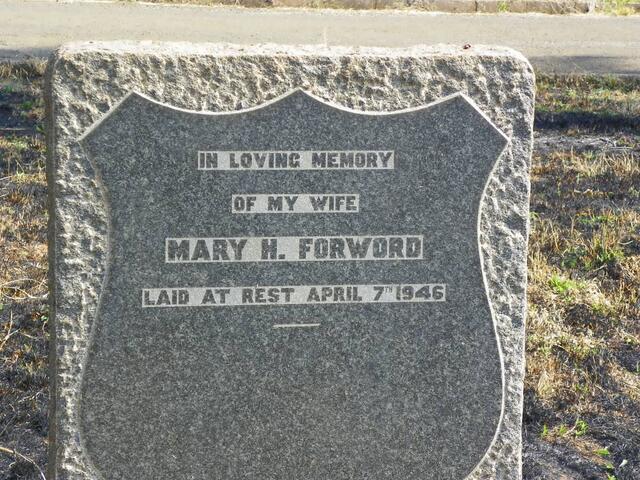 FORWORD Mary H. -1946