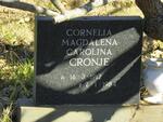 CRONJE Cornelia Magdalena Carolina 1912-1984